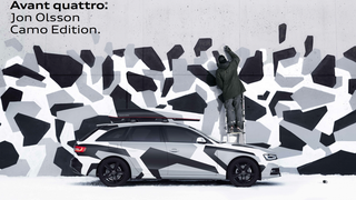 Audi Sweden Builds 50 Jon Olsson Camo Edition A4 Avant Quattros